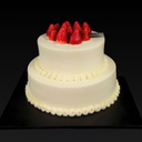 Strawberry Fresh Cream Gateau