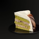 Red Bean Fresh Cream Gateau-slice